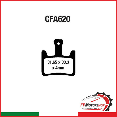 PASTIGLIE MTB CFA620HH EBC R4262000 - foto brandizzata