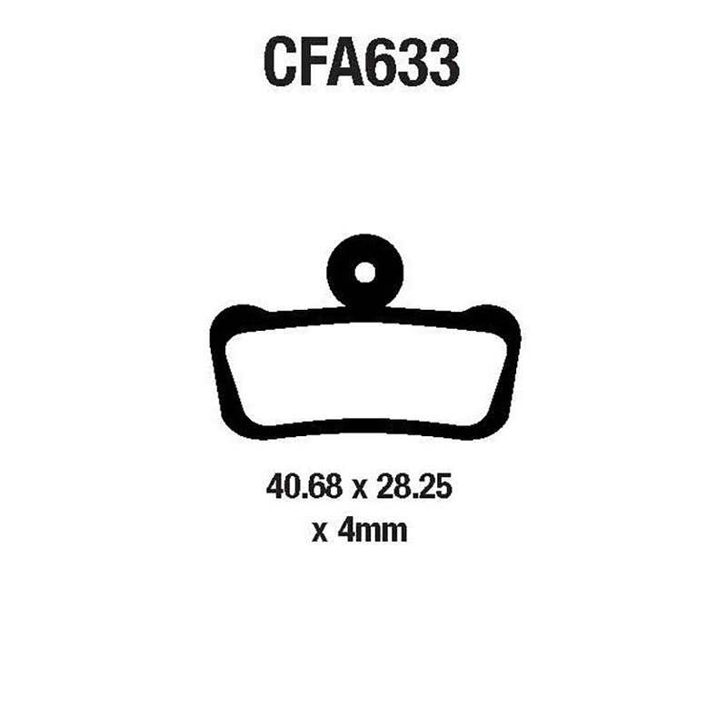 PASTIGLIE FRENO MOTO EBC CFA633 MTB