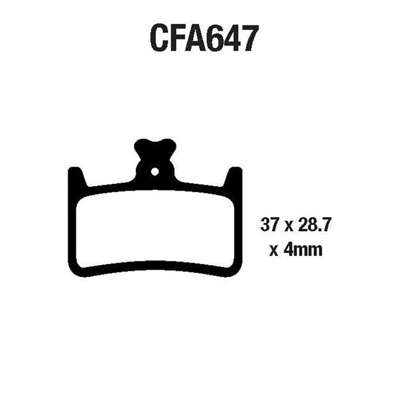 PASTIGLIE MTB CFA647R EBC R4364700 - foto originale