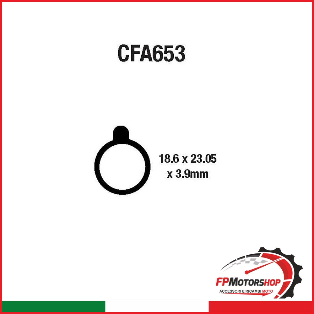 PASTIGLIE FRENO MOTO EBC CFA653 MTB