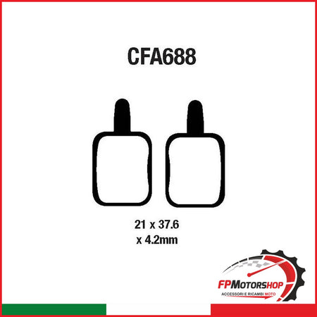 PASTIGLIE FRENO MOTO EBC CFA688 MTB