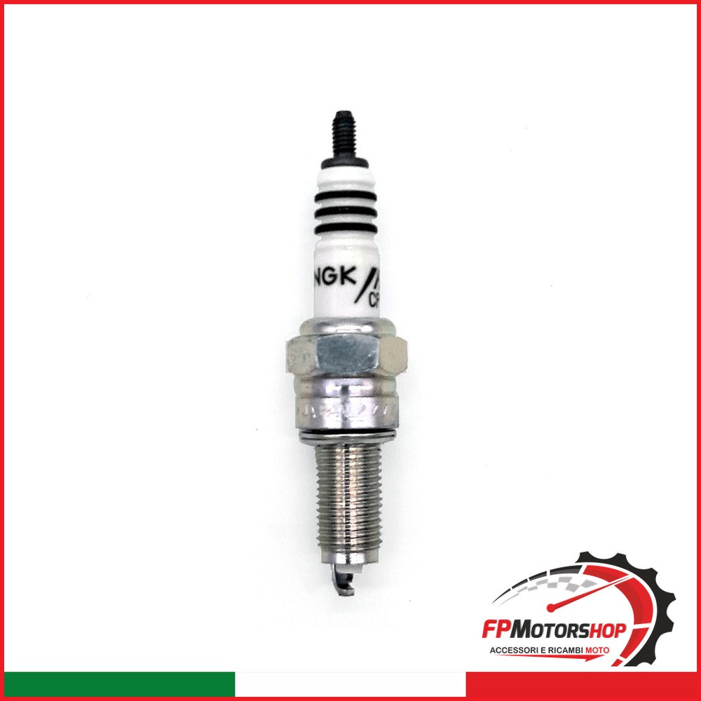 CANDELA NGK CPR9EAIX-9 IRIDIO STOCK NR.97673 PER YAMAHA X-CITY 125 08-11 X-MAX - foto brandizzata