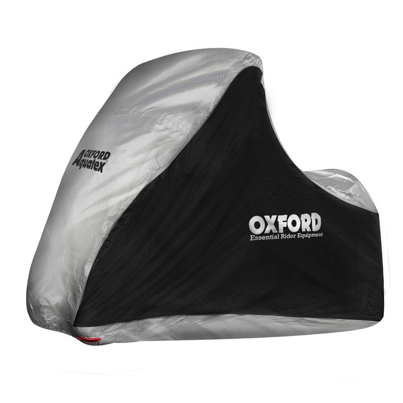 COPRIMOTO AQUATEX SCOOTER 3 RUOTE NERO/ARGENTO OXFORD C800811 - foto originale