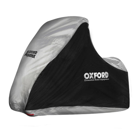 COPRIMOTO AQUATEX SCOOTER 3 RUOTE NERO/ARGENTO OXFORD C800811 - foto originale