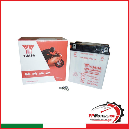 BATTERIA YUASA 12N12A-4A-1 HONDA YAMAHA
