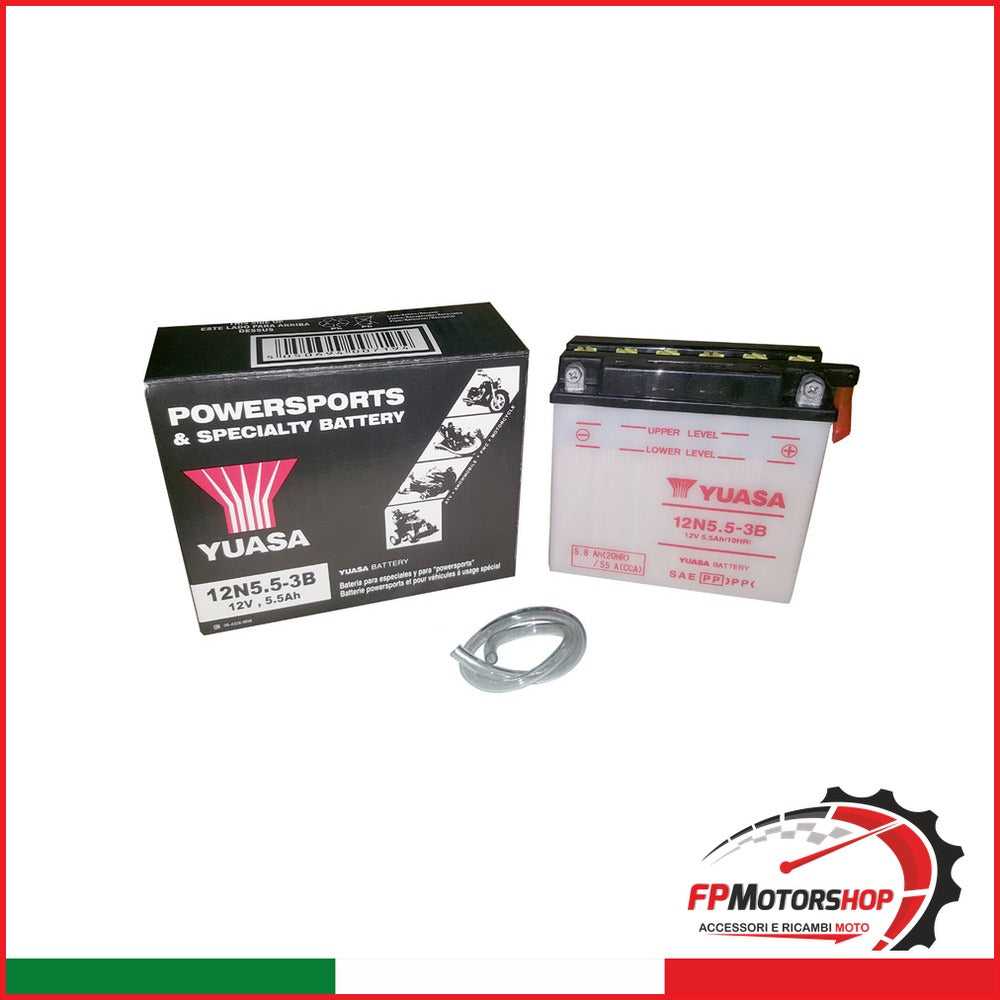 BATTERIA YUASA 12N5 5-3B APRILIA CAGIVA YAMAHA