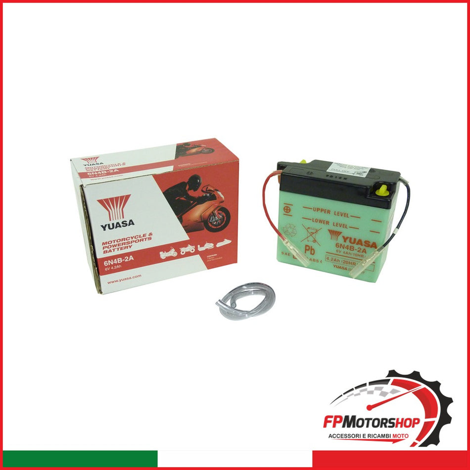 BATTERIA YUASA 6N4B-2A