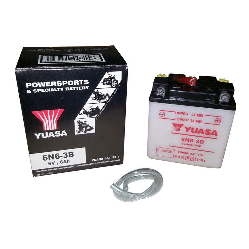 BATTERIA YUASA 6N6-3B MARELLI