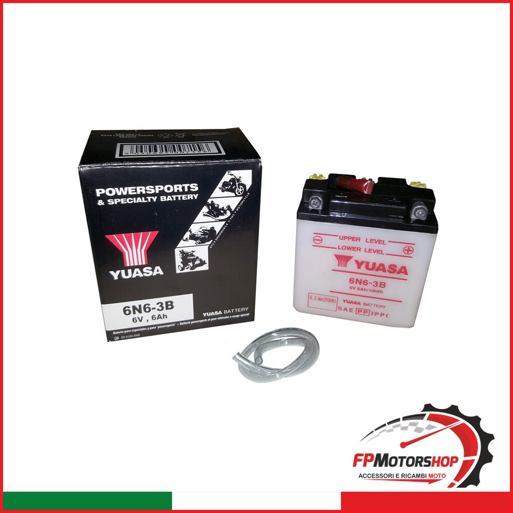 BATTERIA YUASA 6N6-3B MARELLI