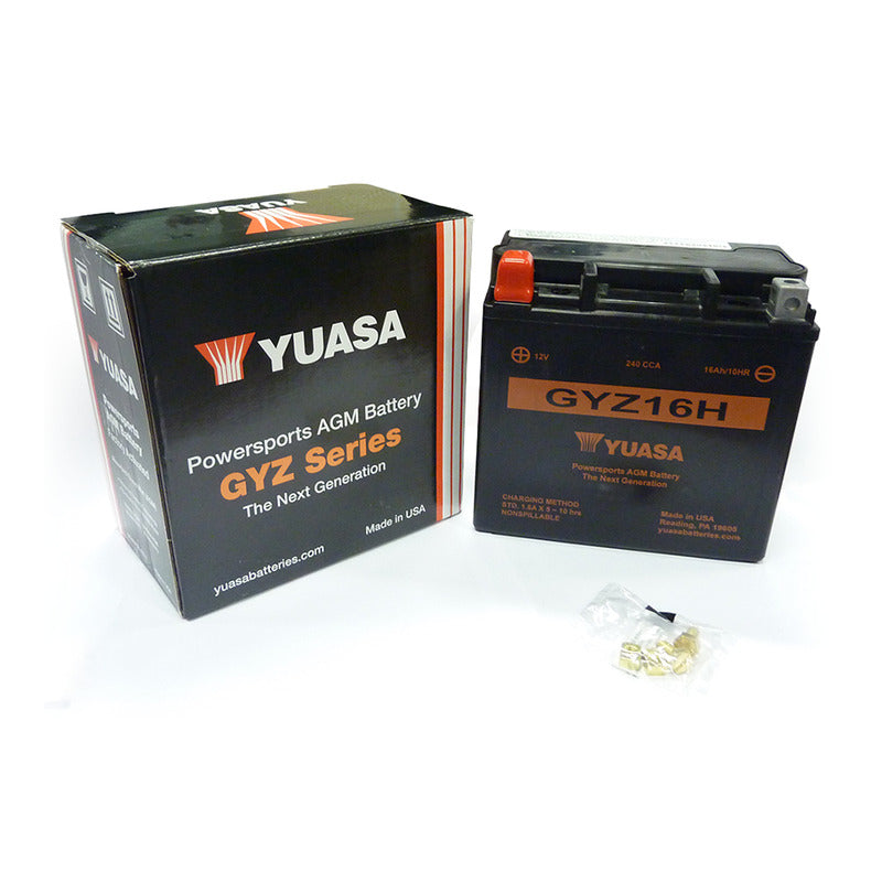 BATTERIA YUASA GYZ16H PRECARICATA SIGILLATA YZ16H HONDA PIAGGIO