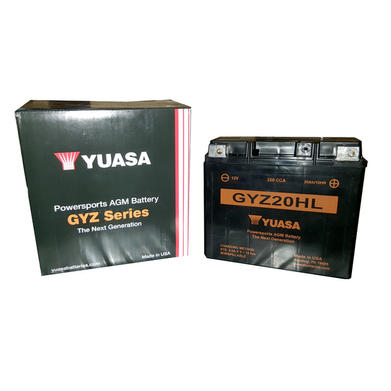 BATTERIA YUASA GYZ20HL PRECARICATA SIGILLATA YZ20HL
