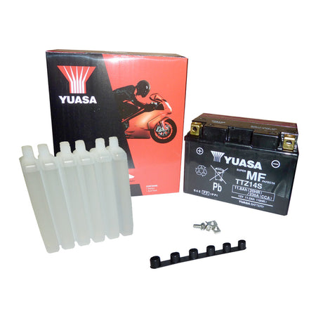 BATTERIA YUASA TTZ14S CON ACIDO HONDA KAWASAKI SUZUKI YAMAHA