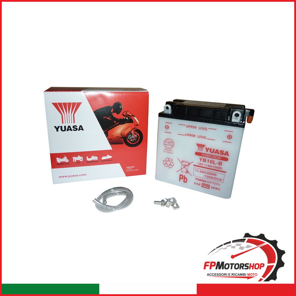 BATTERIA YUASA YB10L-B PIAGGIO SUZUKI GILERA