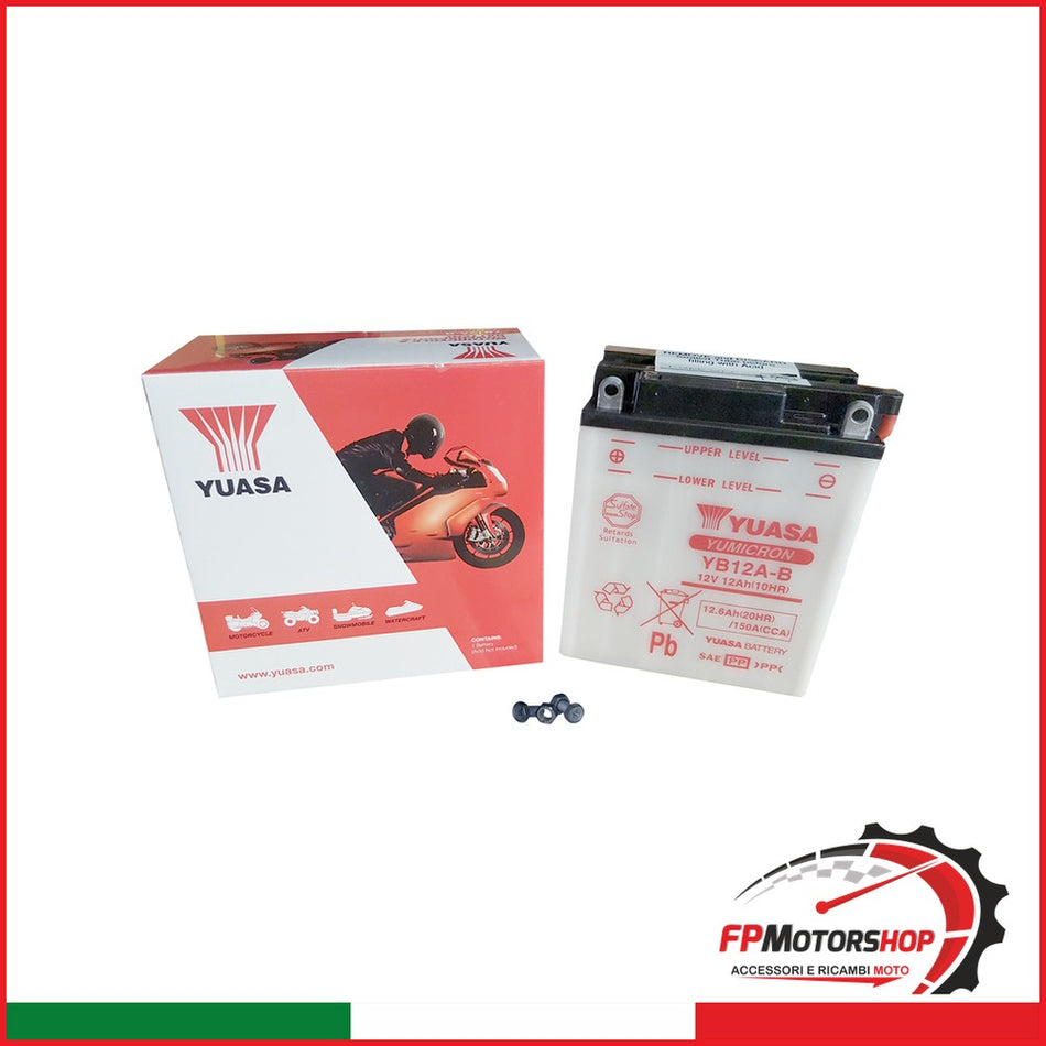 BATTERIA YUASA YB12A-B HONDA