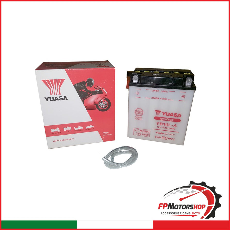 BATTERIA YUASA YB14L-A YAMAHA TRIUMPH