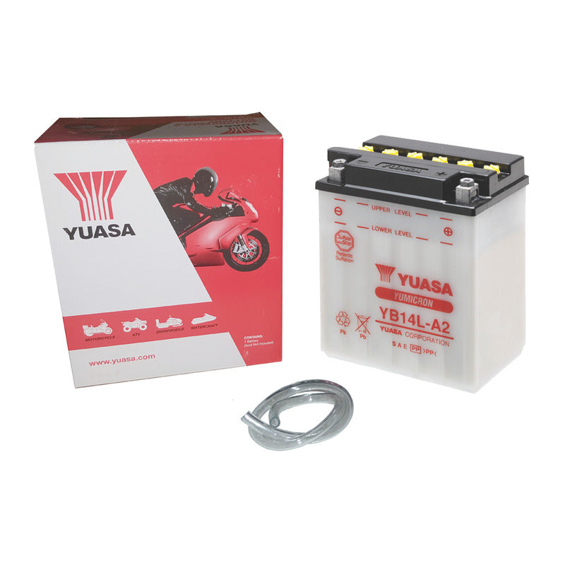 BATTERIA YUASA YB14L-A2 APRILIA BMW KAWASAKI PIAGGIO
