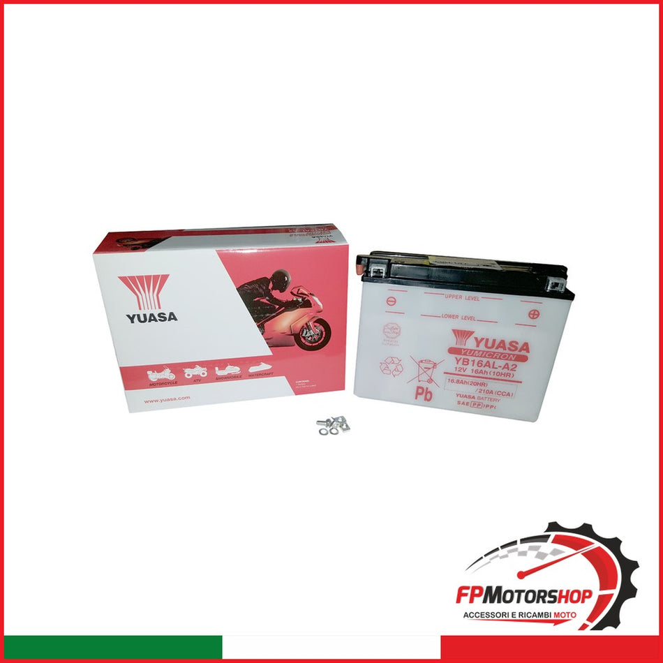 BATTERIA YUASA YB16AL-A2 DUCATI YAMAHA
