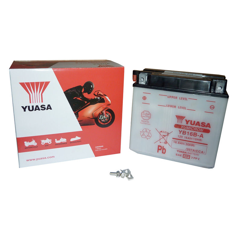 BATTERIA YUASA YB16B-A MOTO GUZZI SUZUKI