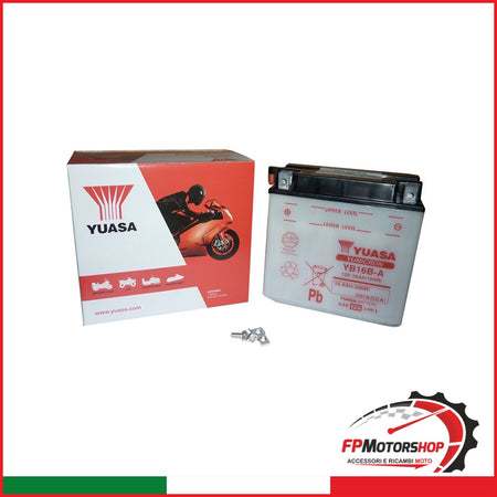 BATTERIA YUASA YB16B-A MOTO GUZZI SUZUKI