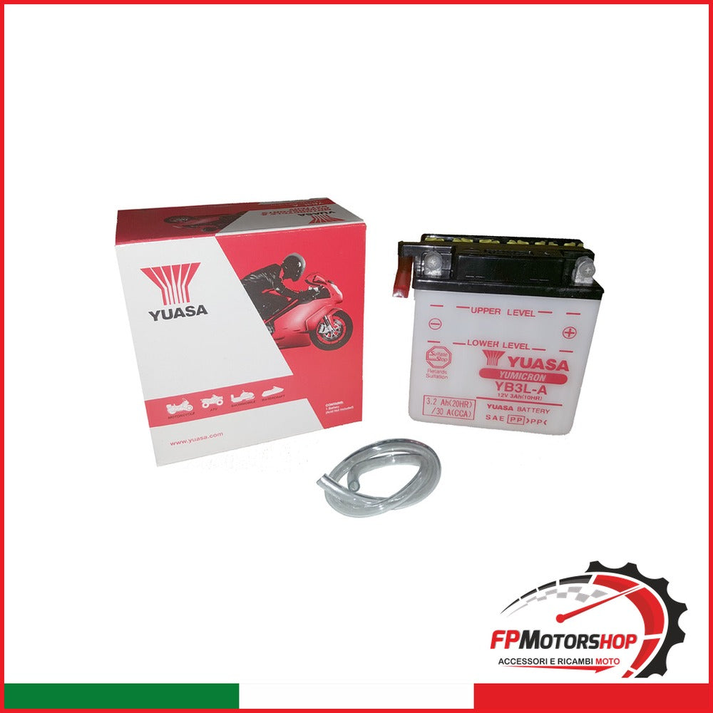 BATTERIA YUASA YB3L-A MARELLI HONDA YAMAHA