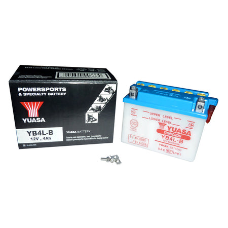 BATTERIA YUASA YB4L-B APRILIA CAGIVA PIAGGIO SUZUKI
