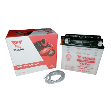 BATTERIA YUASA YB7-A MARELLI PIAGGIO SUZUKI PEUGEOT GILERA