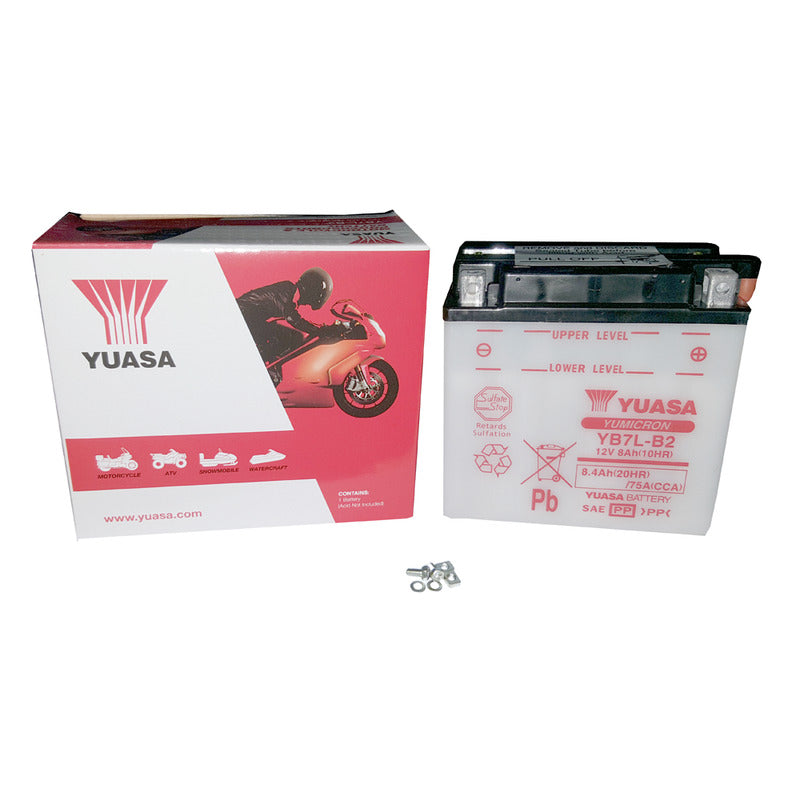 BATTERIA YUASA YB7L-B2 YAMAHA MBK