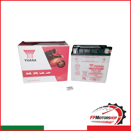 BATTERIA YUASA YB7L-B2 YAMAHA MBK