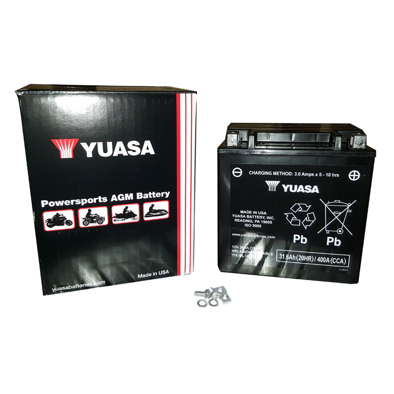 BATTERIA YUASA YIX30L PRECARICATA SIGILLATA BMW HARLEY DAVIDSON