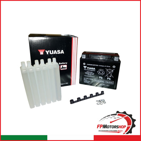 BATTERIA YUASA YTX20H-BS CON ACIDO MOTO GUZZI