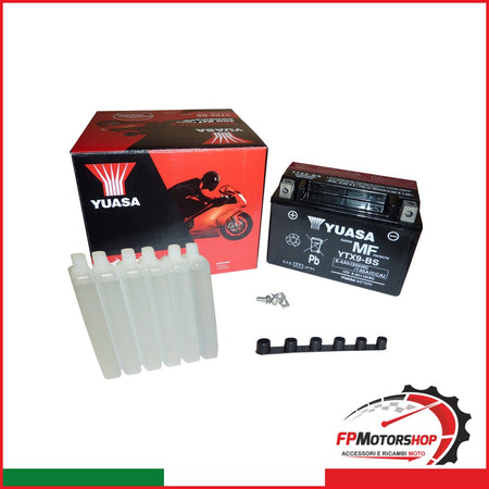 BATTERIA YUASA YTX9-BS CON ACIDO APRILIA BMW CAGIVA HONDA