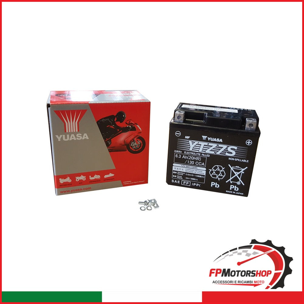 [E01165] BATTERIA YUASA YTZ7S PRECARICATA SIGILLATA