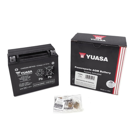 BATTERIA YUASA YTX20HL PRECARICATA SIGILLATA HONDA KAWASAKI MOTO GUZZI HARLEY
