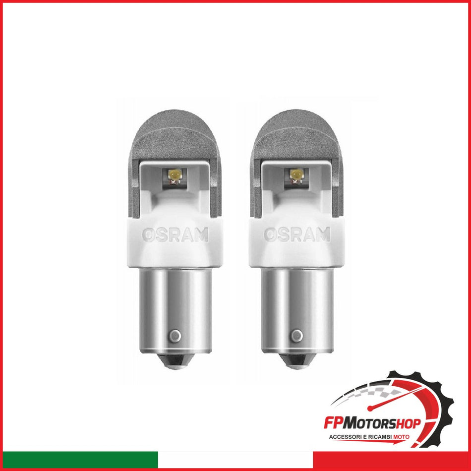 [E039675561] BLISTER 2 LAMP.OSRAM LED 12V BA15S ROSSA RETROFIT PREMIUM 7556R-02B