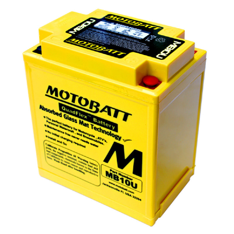BATTERIA MOTOBATT MB10U PRECARICATA SIGILLATA PIAGGIO SUZUKI YAMAHA GILERA
