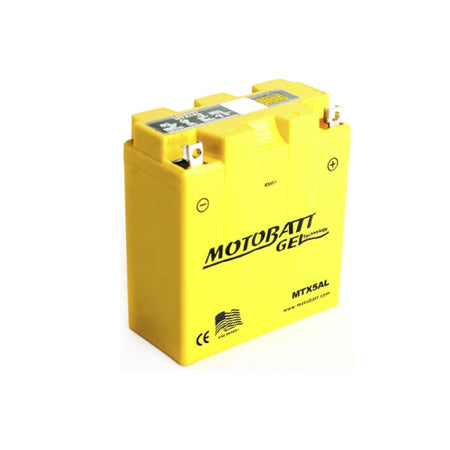 BATTERIA MOTOBATT MTX5AL GEL PRECARICATA SIGILLATA PIAGGIO SUZUKI GILERA