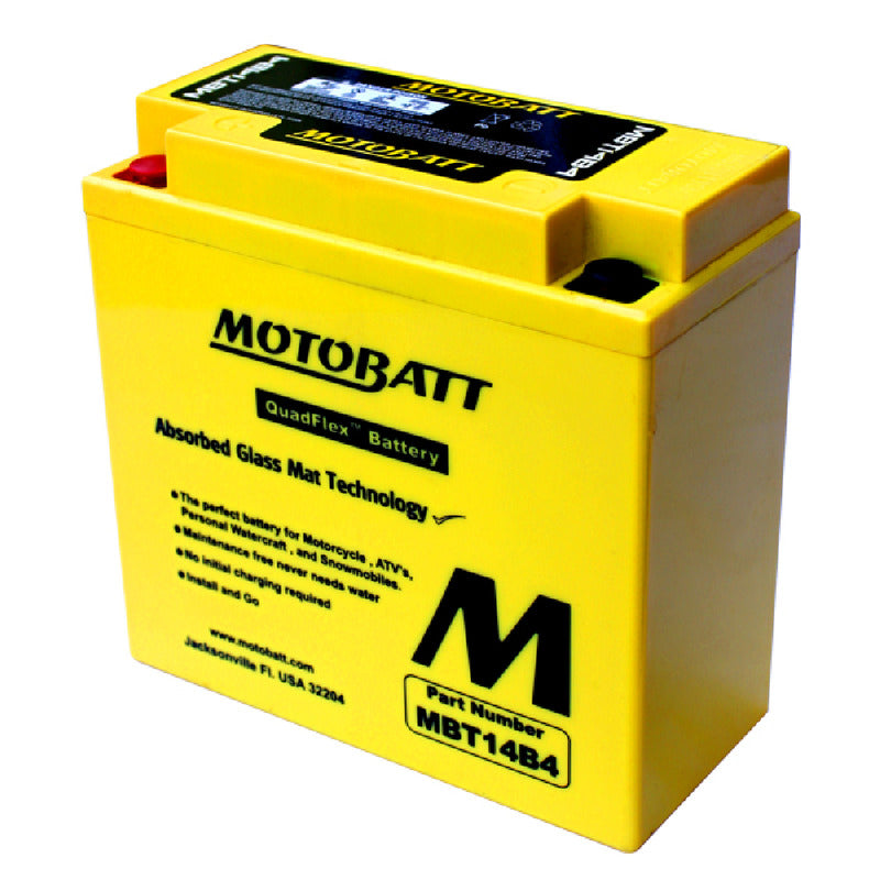 BATTERIA MOTOBATT MBT14B4 PRECARICATA SIGILLATA KAWASAKI YAMAHA
