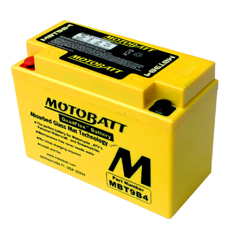 BATTERIA MOTOBATT MBT9B4 PRECARICATA SIGILLATA YAMAHA KYMCO
