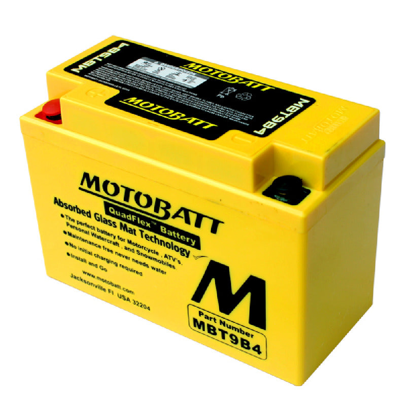 BATTERIA MOTOBATT MBT9B4 PRECARICATA SIGILLATA YAMAHA KYMCO