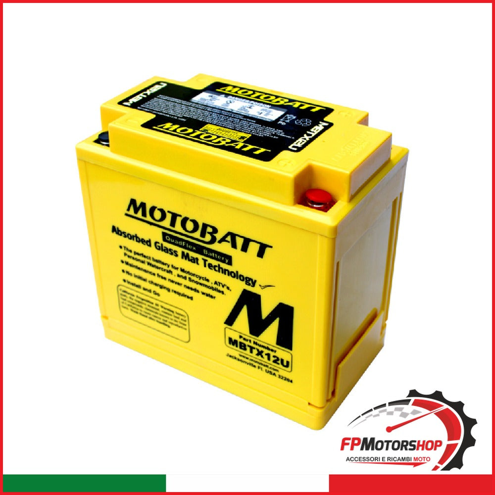 [E06023] BATTERIA MOTOBATT MBTX12U PRECARICATA SIGILLATA YTX12