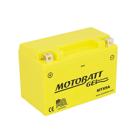 BATTERIA MOTOBATT MTX9A GEL PRECARICATA SIGILLATA BMW HONDA KAWASAKI SUZUKI