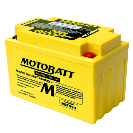 BATTERIA MOTOBATT MBTX9U PRECARICATA SIGILLATA APRILIA BMW CAGIVA HONDA
