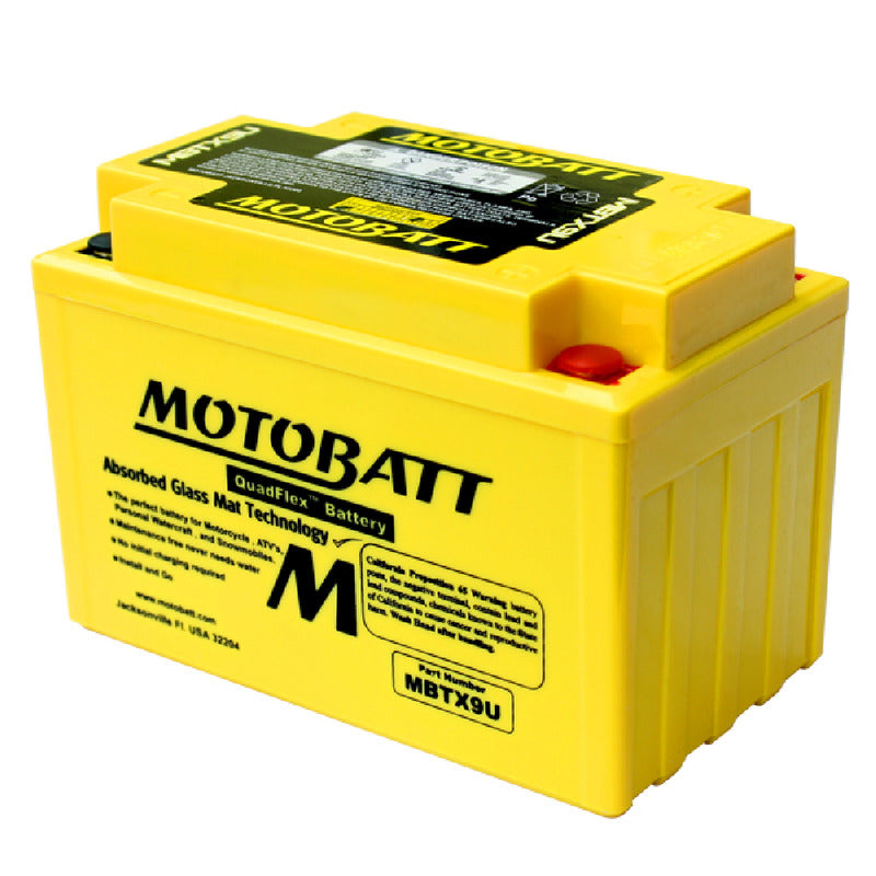 BATTERIA MOTOBATT MBTX9U PRECARICATA SIGILLATA APRILIA BMW CAGIVA HONDA