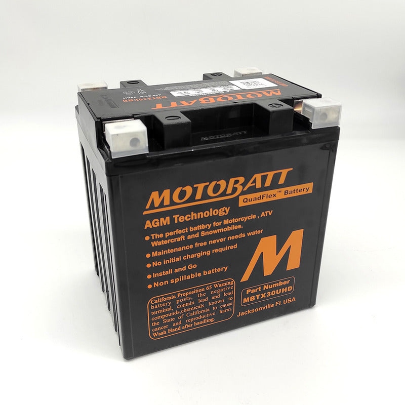 BATTERIA MOTOBATT MBTX30UHD PRECARICATA SIGILLATA BMW MOTO GUZZI HARLEY DAVIDSON