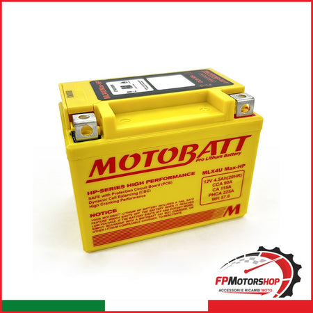 [E06113] BATTERIA MOTOBATT MLX4U MAX-HP YTX4