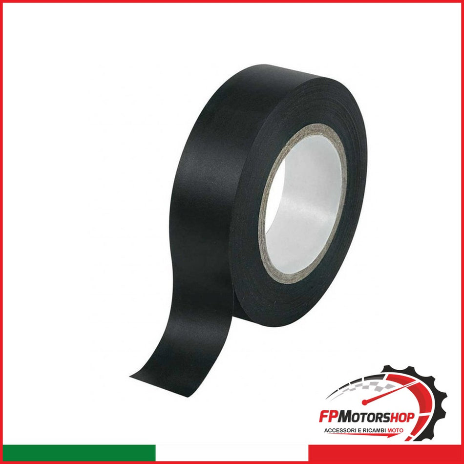 [E06551] NASTRO ISOLANTE NERO 10m 15mm