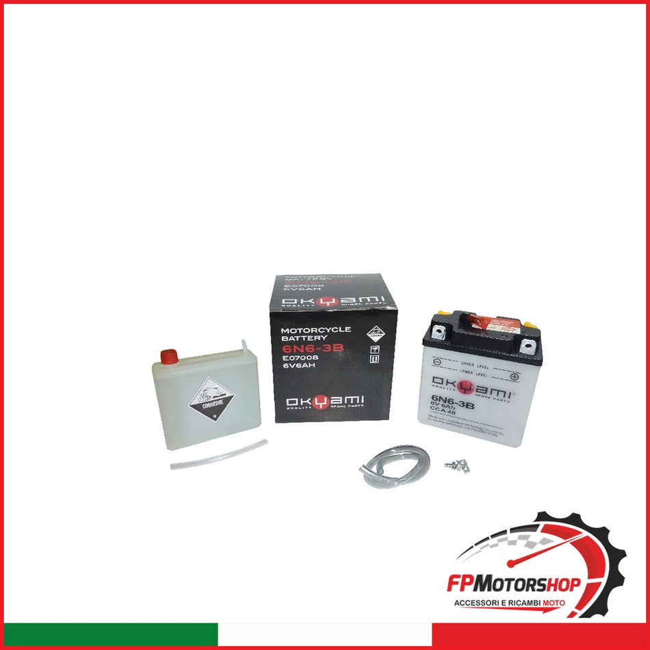 [E07008] BATTERIA OKYAMI O6N6-3B