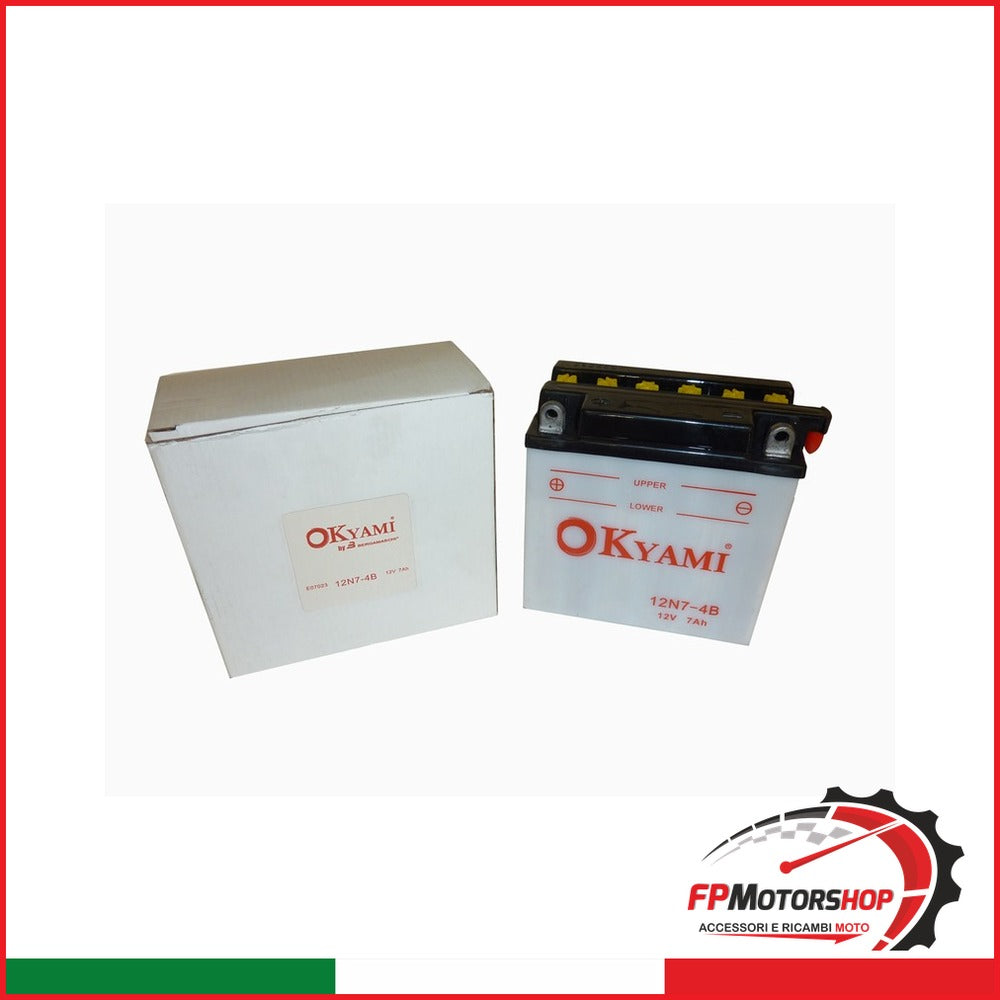 BATTERIA OKYAMI 12N7-4B
