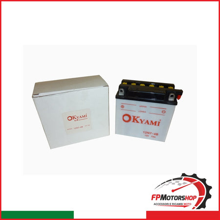 BATTERIA OKYAMI 12N7-4B