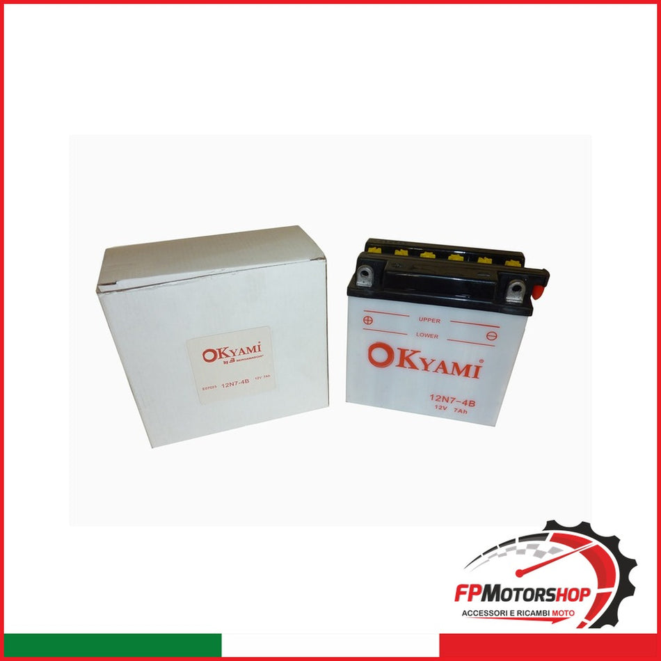 BATTERIA OKYAMI 12N7-4B